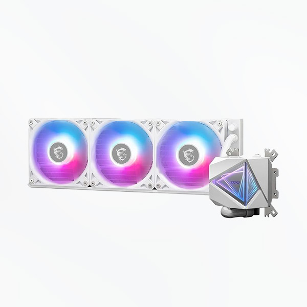 MSI MAG CORELIQUID I360 WHITE AIO CPU Liquid Cooler