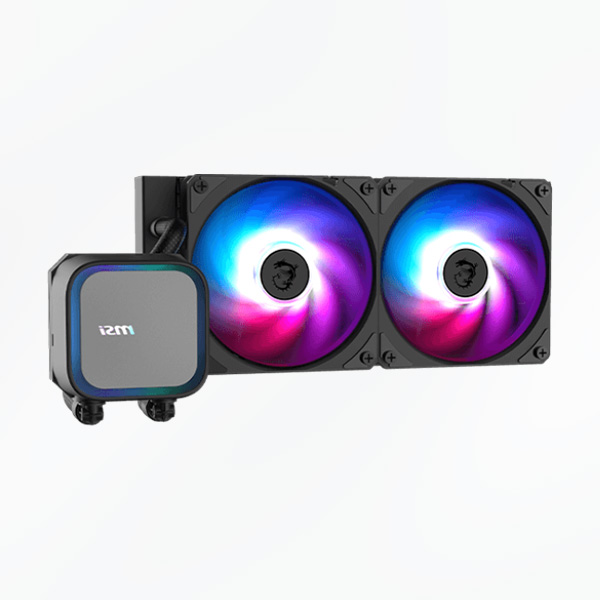 MSI MAG CORELIQUID A13 240 AIO CPU Liquid Cooler Black - Image 2