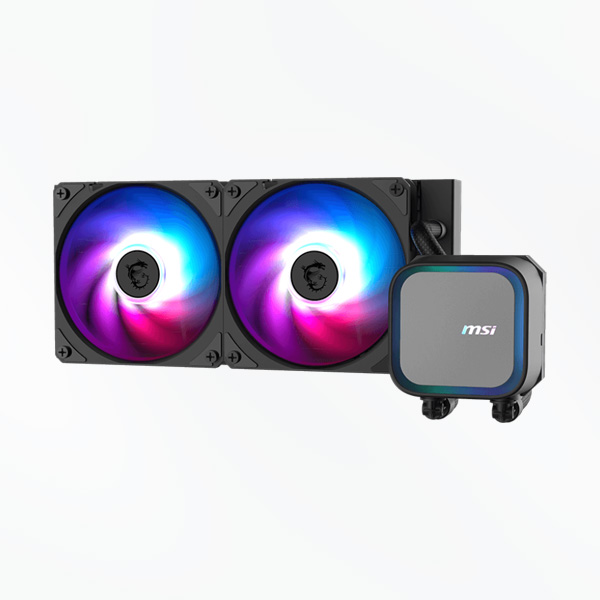 MSI MAG CORELIQUID A13 240 AIO CPU Liquid Cooler Black - Image 3