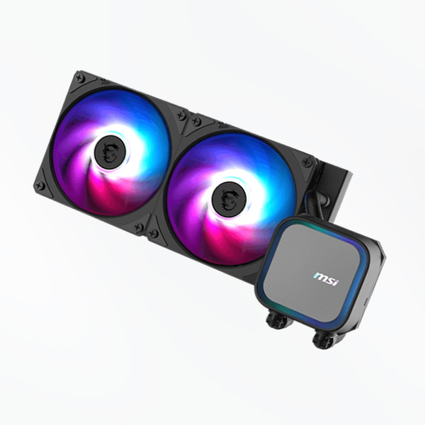 MSI MAG CORELIQUID A13 240 AIO CPU Liquid Cooler Black - Image 4