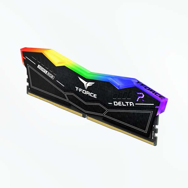 TEAMGROUP T-Force Delta RGB 16GB ( 16GB x 1 ) 6000MHz DDR5 RAM (Black) ( CL38 ) - Image 3