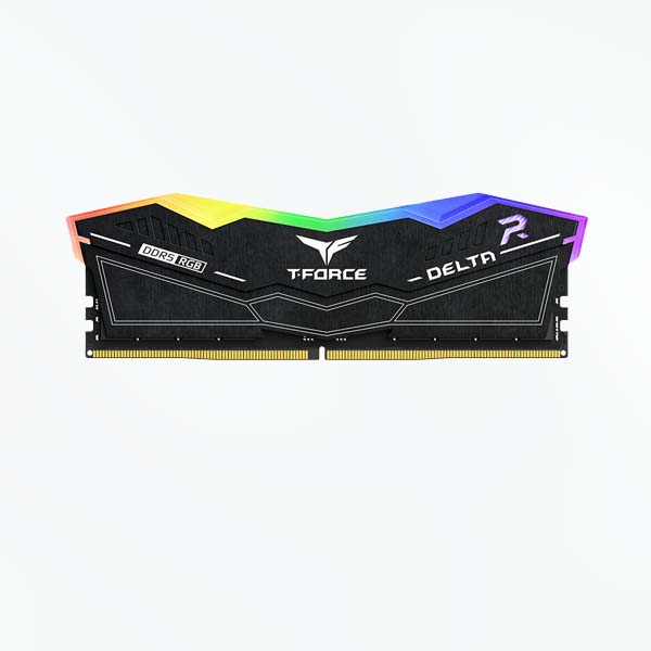 TEAMGROUP T-Force Delta RGB 16GB ( 16GB x 1 ) 6000MHz DDR5 RAM (Black) ( CL38 )
