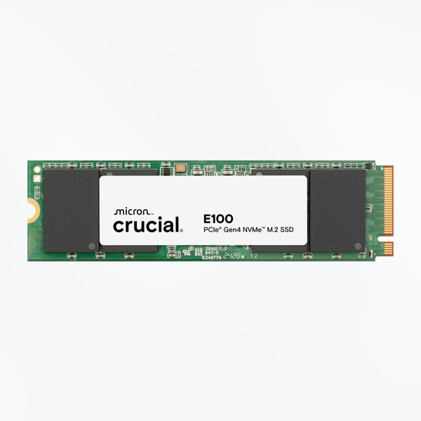 CRUCIAL E100 1TB M.2 NVME Gen4 Solid State Drive ( SSD )