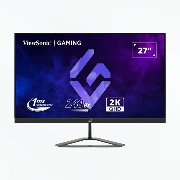 VIEWSONIC VX2758A-2K-PRO-3 27 Inch QHD 240Hz IPS Panel 130% SRGB 1MS Freesync IPS Gaming Monitor